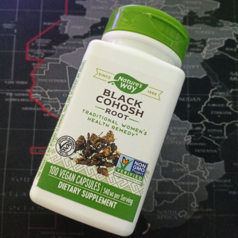 Nature's Way, Black Cohosh Root, 540 mg, 100, 180 Vegetarian Capsules