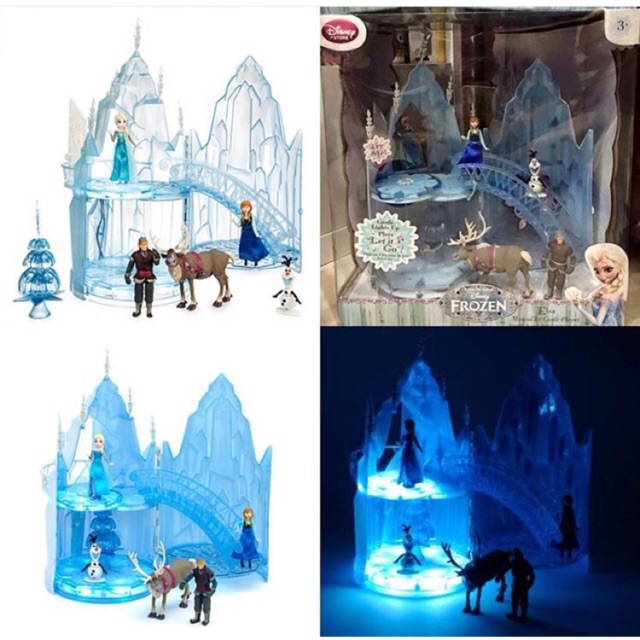 Frozen Elsa's Musical Ice Castle Playset Shopee Thailand