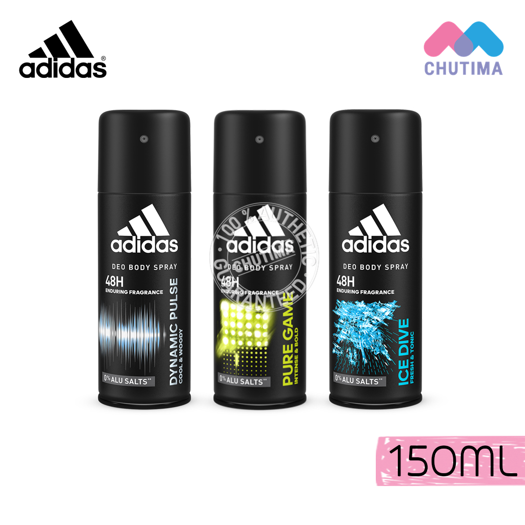อาดิดาส ดีโอ บอดี้สเปรย์ 150 มล. Adidas DEO Body Spray 150 ml. Shopee