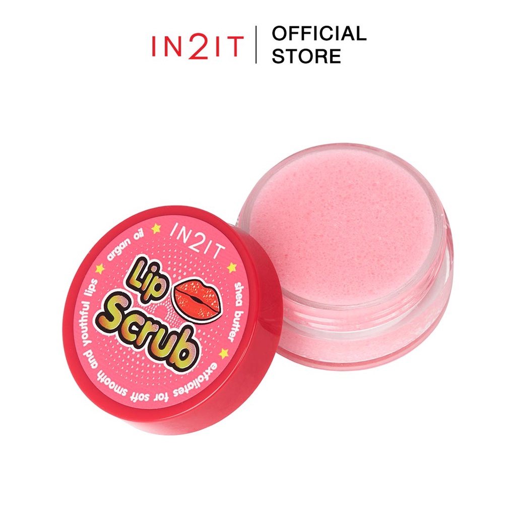 IN2IT Lip Scrub Berry ลิปสครับน้ำตาล กลิ่นเบอร์รี่ [LIS01] Shopee
