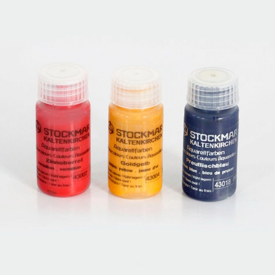 Stockmar Watercolor Paint 20 ml. (Primary) สีน้ำแบรนด์ สต็อกมาร์ ขนาด 20 ml. Shopee Thailand
