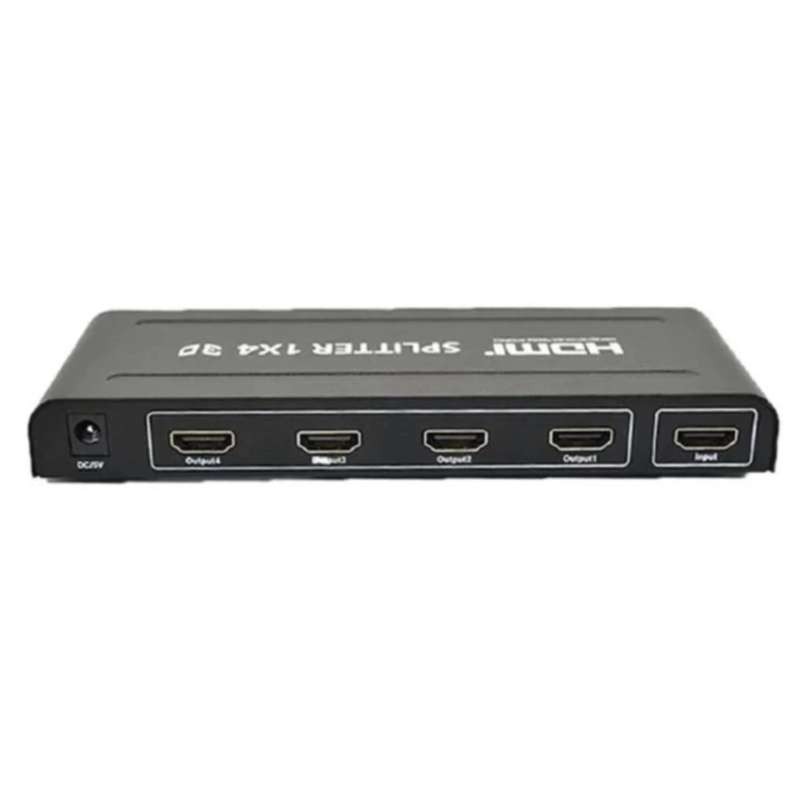 hdmi splitter เข้า1ออก4จอ FULL HD 3D 1080p เวอร์ชั่น1.4adapter power