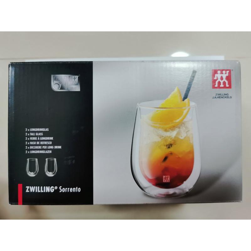 Zwilling Sorrento Double Wall White Wine Glass 2 pcs. 296 ml. Shopee