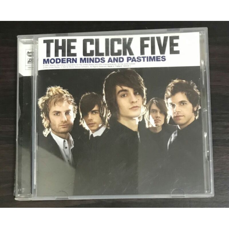 ซีดีเพลงของแท้ลิขสิทธิ์ ฟังเอง สภาพดี.."The Click Five” อัลบั้ม “Modern