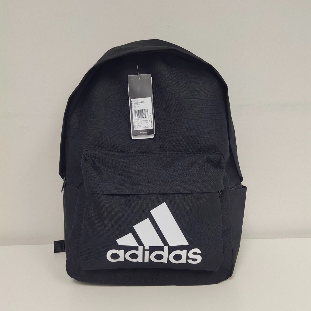 Adidas Classic Big Logo Backpack FS8332 Black Shopee Thailand