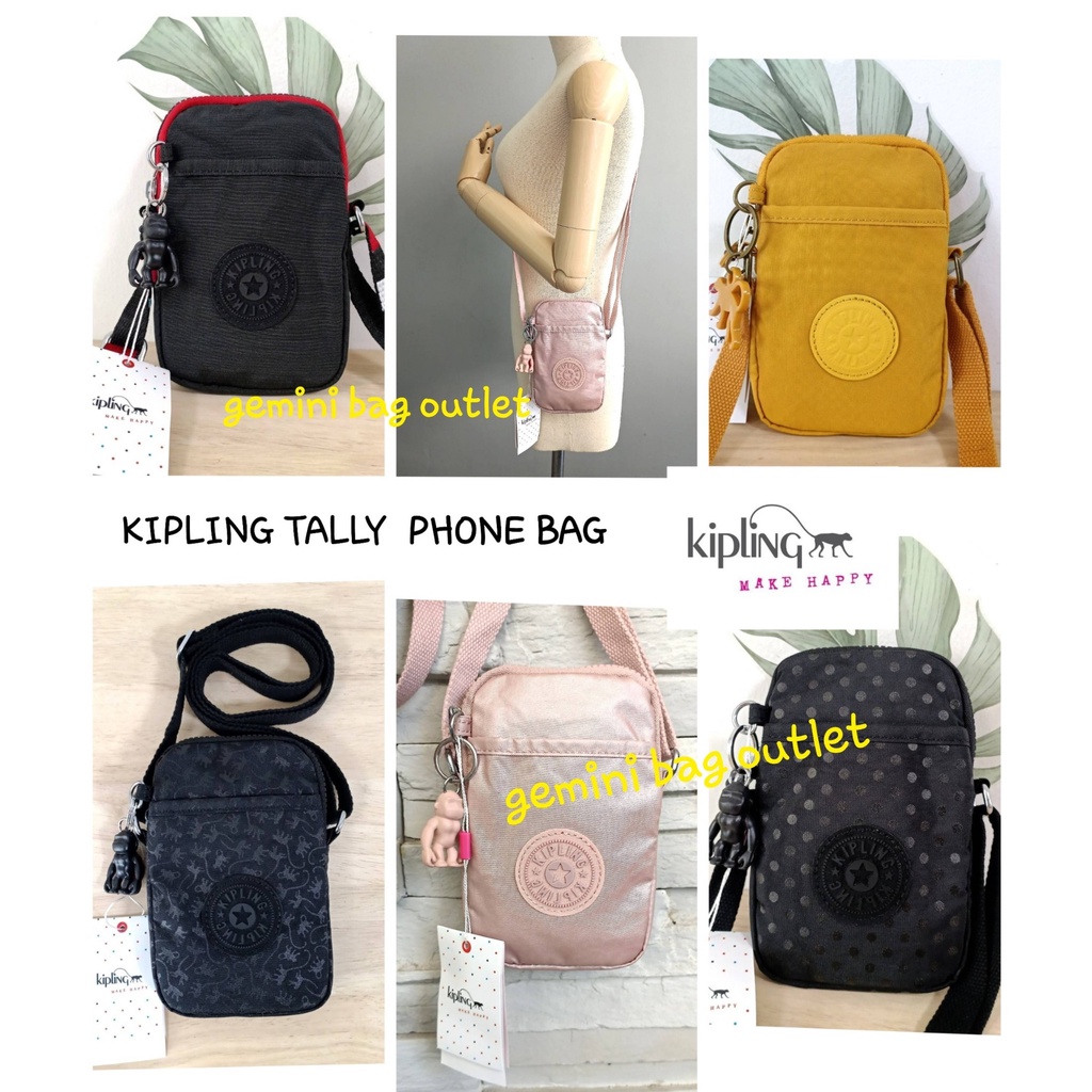 *ส่งฟรี EMS. ของแท้ พร้อมส่งค่ะ* Size 6.6 x 4.3 นิ้ว "Kipling Tally
