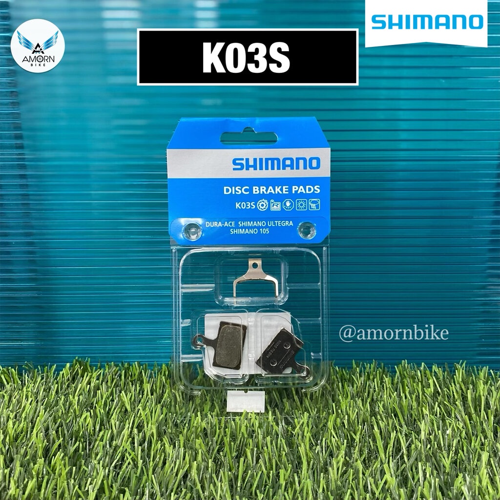 ผ้าเบรค SHIMANO DISC BRAKE PADS (K03S) Shopee Thailand