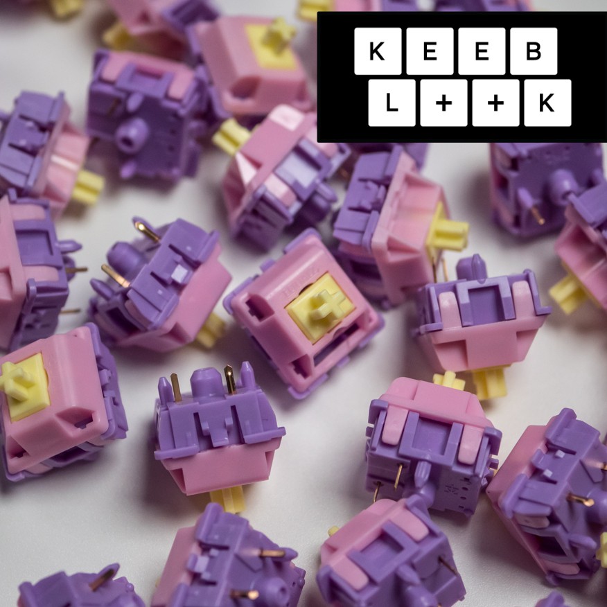 [10 ชิ้น] C3 Banana Split Switch 5 pin สวิตช์ Mechanical Keyboard (Linear) Shopee Thailand