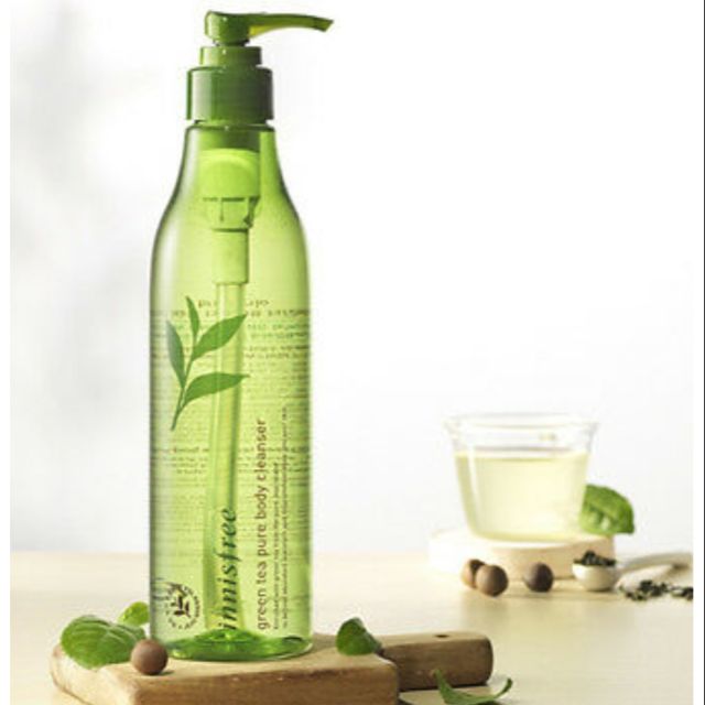 สบู่เหลว innisfree Green tea pure body cleanser 300ml Shopee Thailand