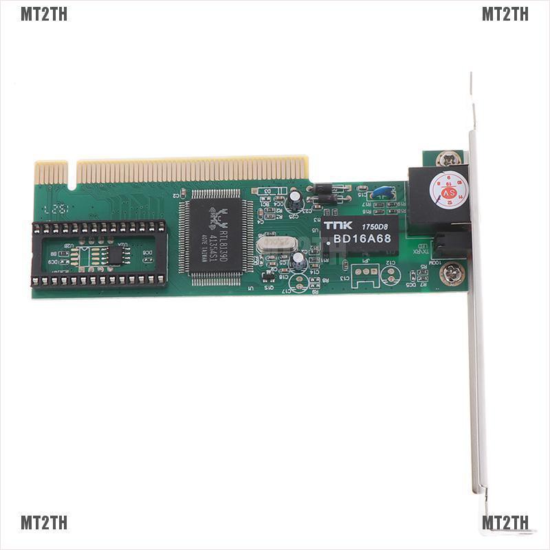 {MTTH2}PCI RTL8139D 10/100M 10/100Mbps RJ45 Network Lan Card