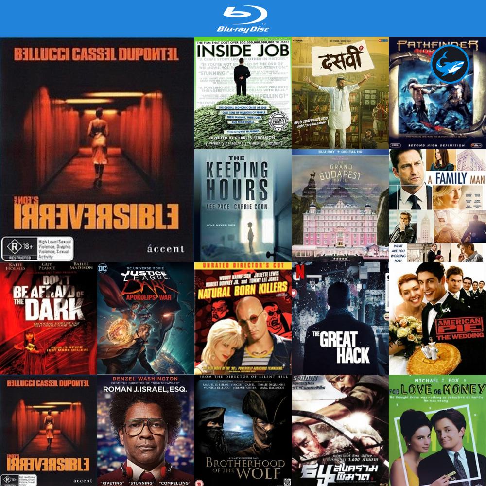 Bluray แผ่นบลูเรย์ Irreversible 2002 คราบบาปมิอาจลบ 18+ หนังบลูเรย์ ใช้