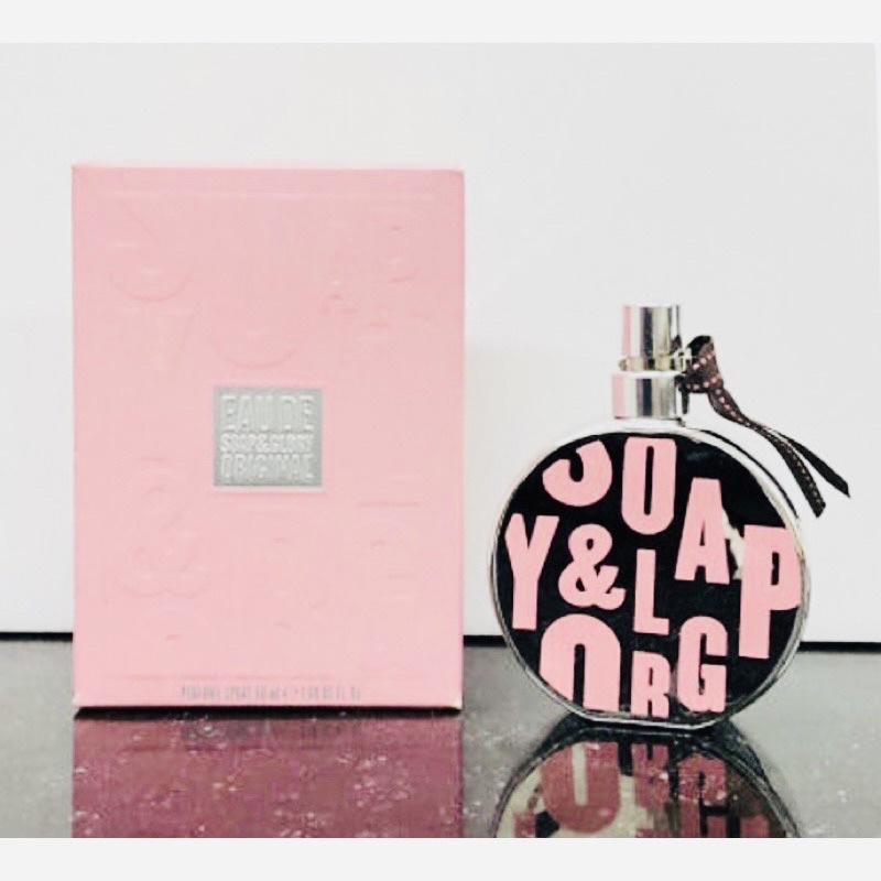 Soap & Glory Original Pink Perfume Spray 50 ml. ( with box ) Shopee