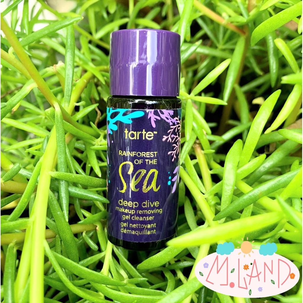 Tarte Rainforest of the Sea Deep Dive Makeup Removing Gel Cleanser 7.5