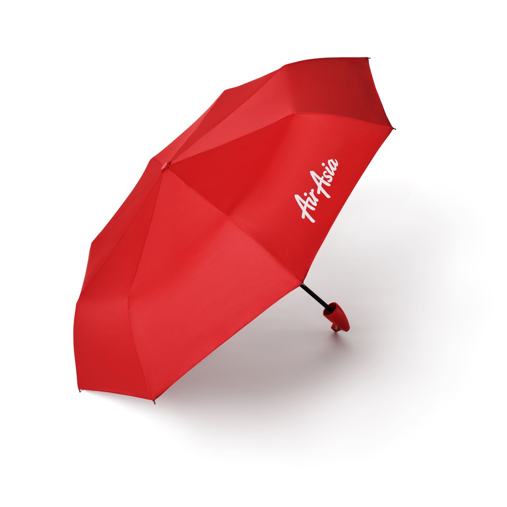 AirAsia Foldable Umbrellaร่มพับสามตอน Shopee Thailand