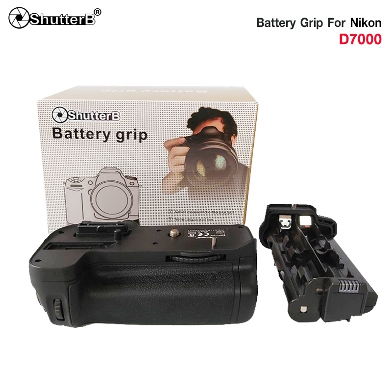 แบตเตอรี่กริป Battery Grip Shutter B รุ่น D7000 (MBD11 Replacement