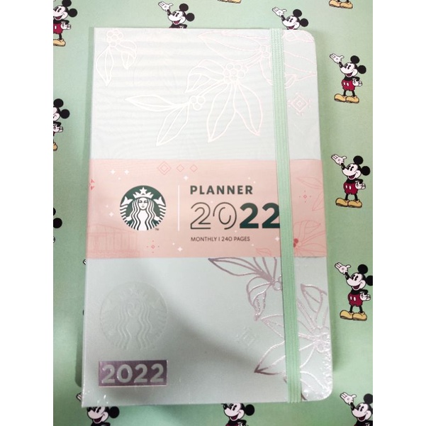 starbucks planner 2022 mint green Shopee Thailand