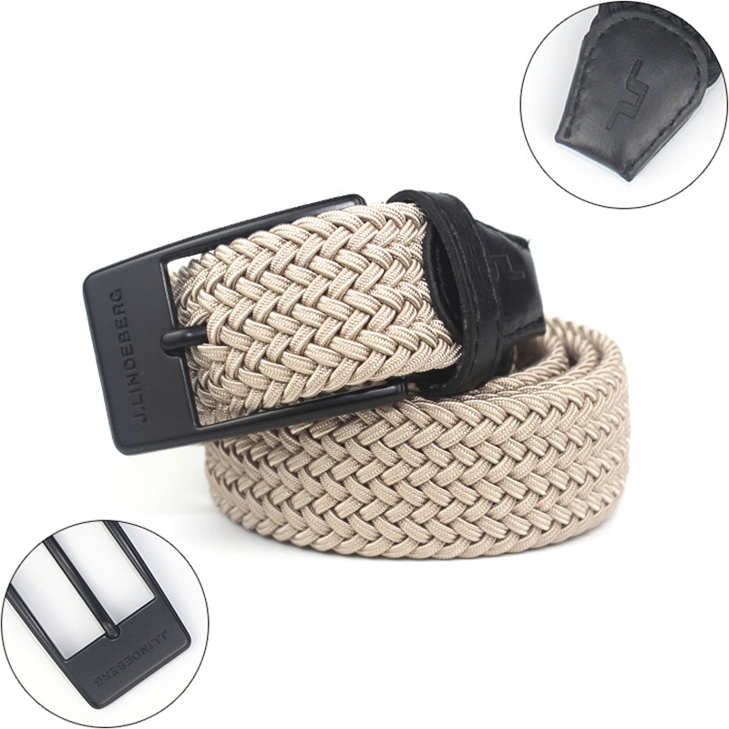 J.lindeberg เข็มขัดกอล์ฟ แบบยืดหยุ่น สําหรับผู้ชาย และผู้หญิง Shopee