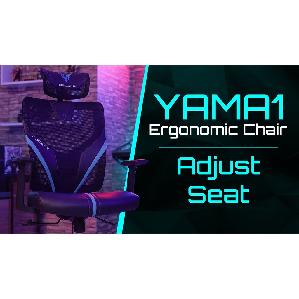 เก้าอี้กมส์THUNDER X3 YAMA1 ERGONOMIC GAMING CHAIR มี 3 สีให้เลือก รับ