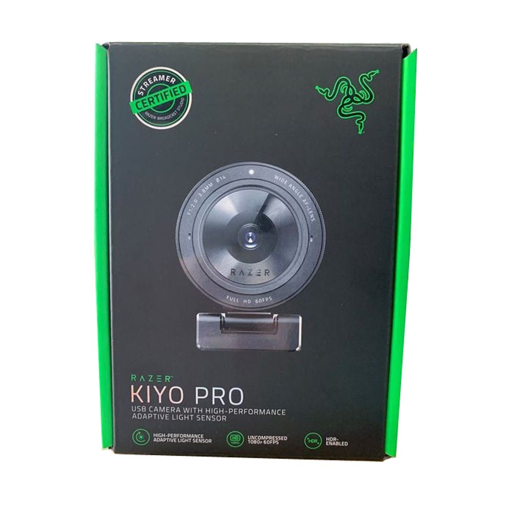 Razer Kiyo Pro FHD USB cam 1080p 60FPS, Adaptive
