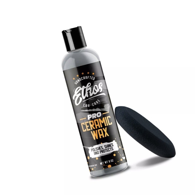 🔥ใช้ALL386 ลด80บาท🔥Ethos Ceramic Wax Pro น้ำยาเคลือบสี (ขวดแบ่ง 4oz