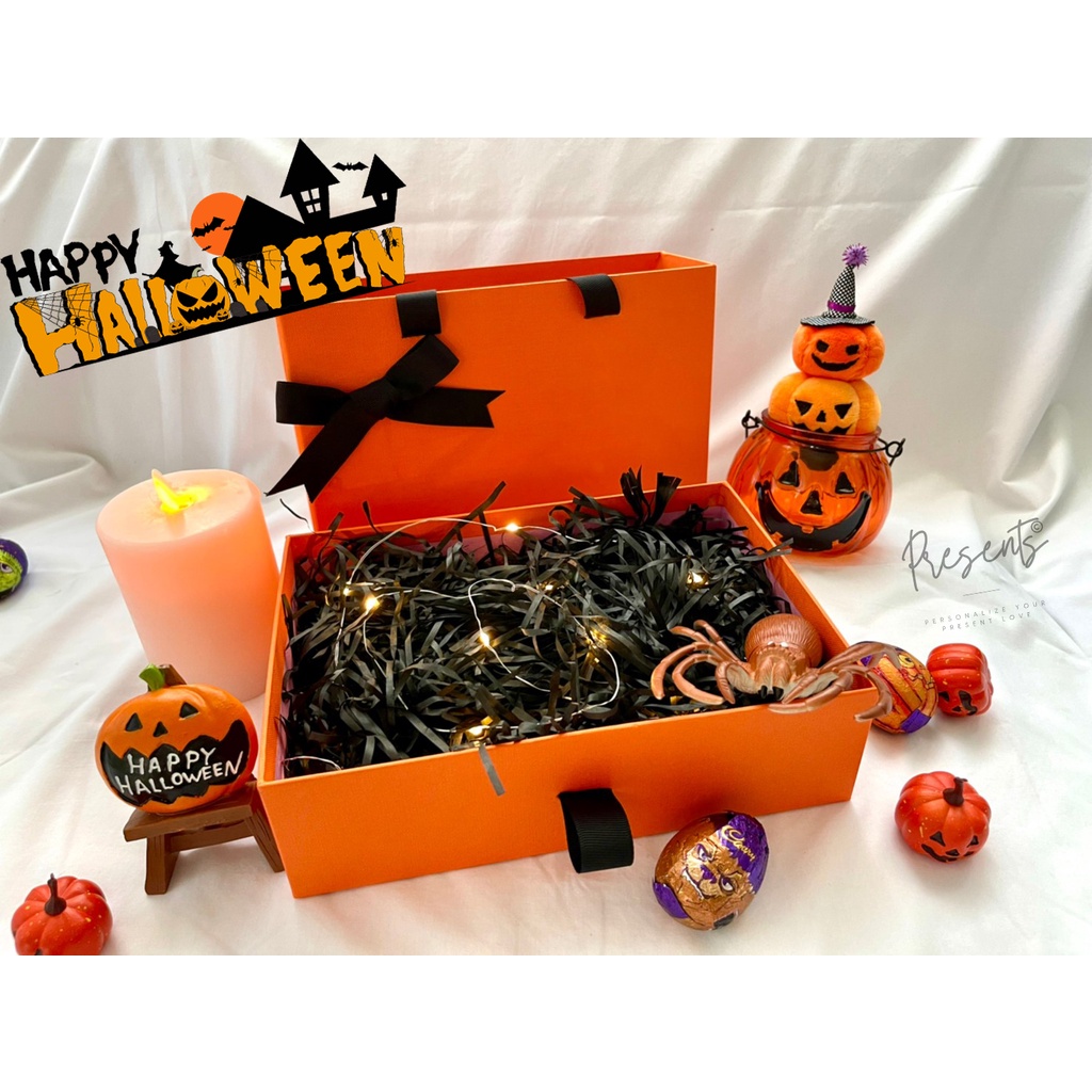Halloween gift box กล่องของขวัญลิ้นชักใส่ของขวัญธีมฮาโลวีน Shopee