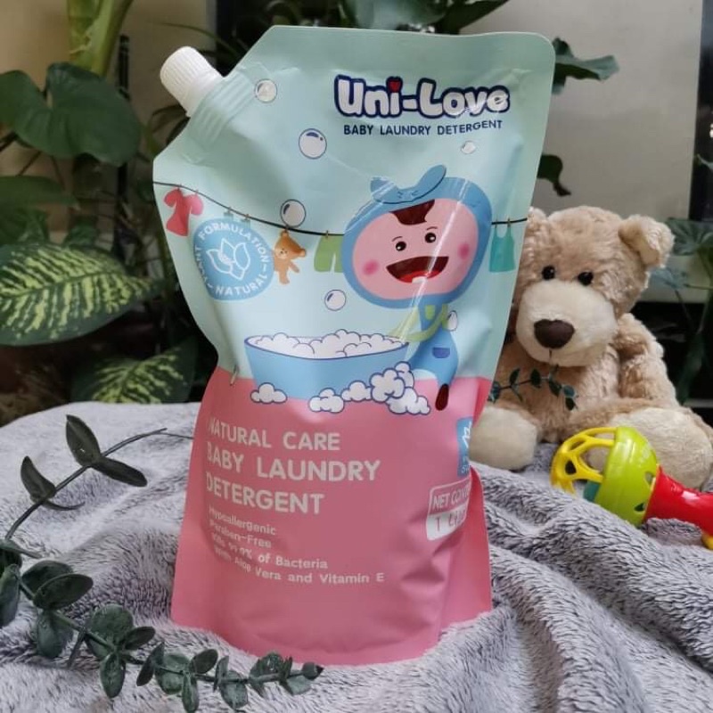 3Y8A UniLove Baby Laundry Detergent 1L (Powder Scent) Shopee Thailand