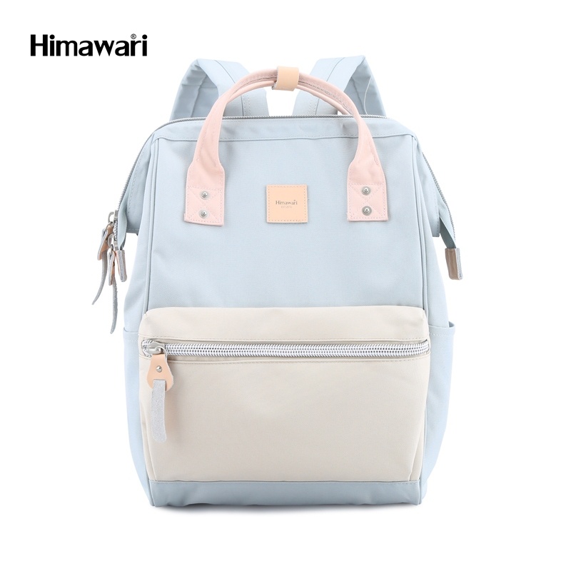 กระเป๋าเป้สะพายหลัง ฮิมาวาริ Himawari Backpack with USB Charging 14" Laptop Compartment blue