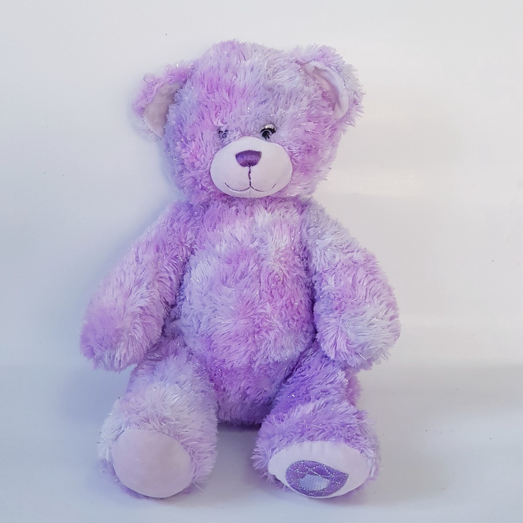 Build A Bear BAB Adoring Amethyst Gem Of a Friend Purple Sparkle บิวท์