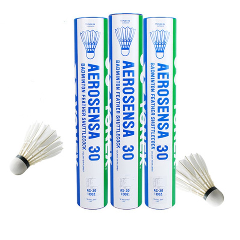 TOP quality YY AS30 Badminton shuttlecock เหมาะสำหรับการแข่งขัน มี