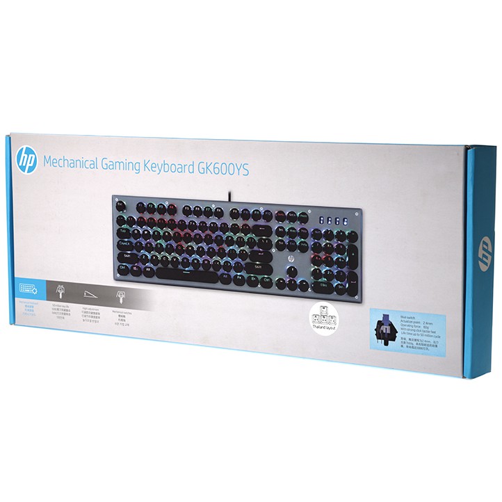 คีย์บอร์ดเกมมิ่ง HP Mechanical Gaming Keyboard รุ่น GK600YS (ประกัน 2