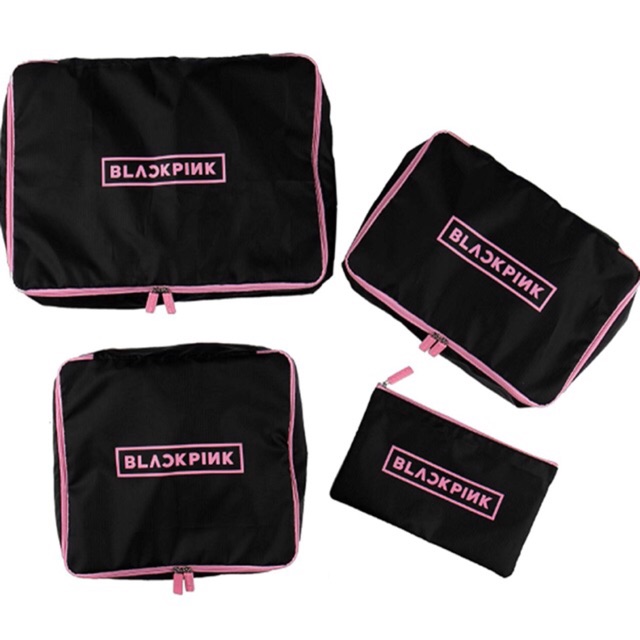 กระเป๋า Blackpink Travel Pouch Set ของแท้จาก YG Shopee Thailand