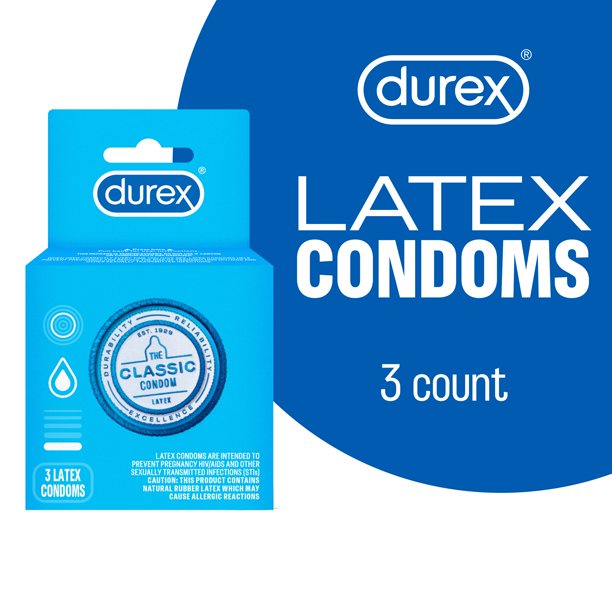 ดูเร็กซ์ ถุงยางอนามัย ขนาดใหญ่พิเศษ Durex® Classic Condom, Natural