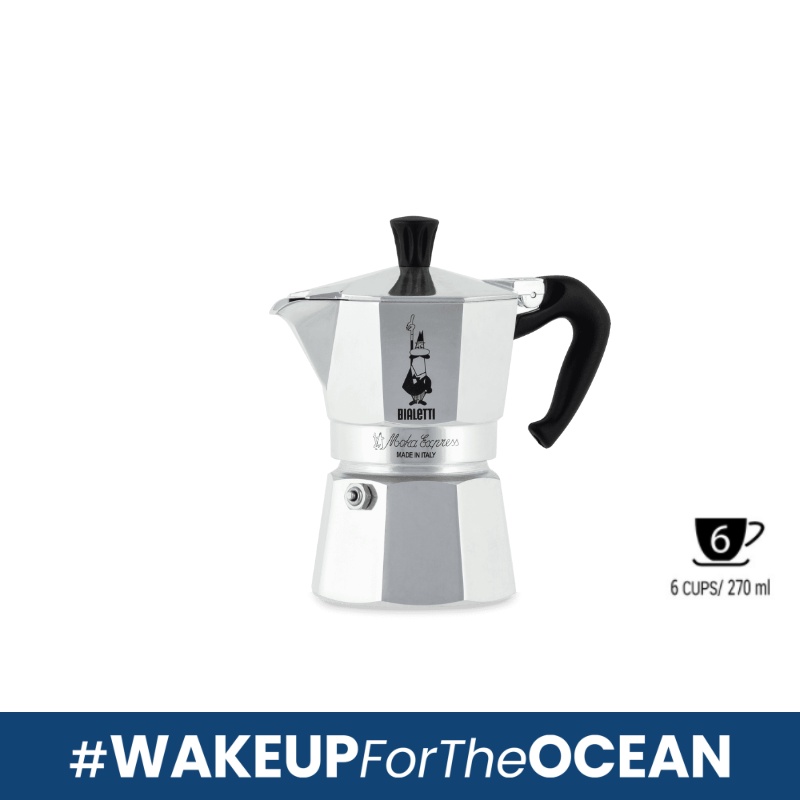 BIALETTI Moka Express 3cups 6cups หม้อต้มกาแฟ Moka Pot ของแท้ Made in