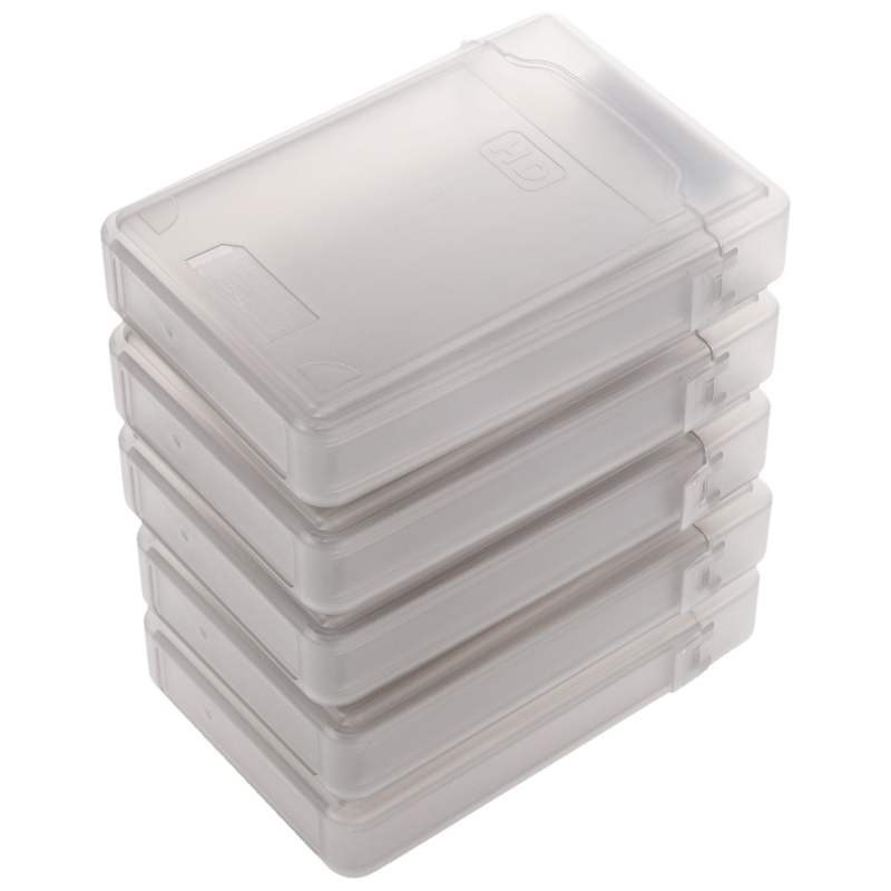 1 Pcs 3.5 IDE SATA HDD Hard Drive Disk Plastic Storage Box Case