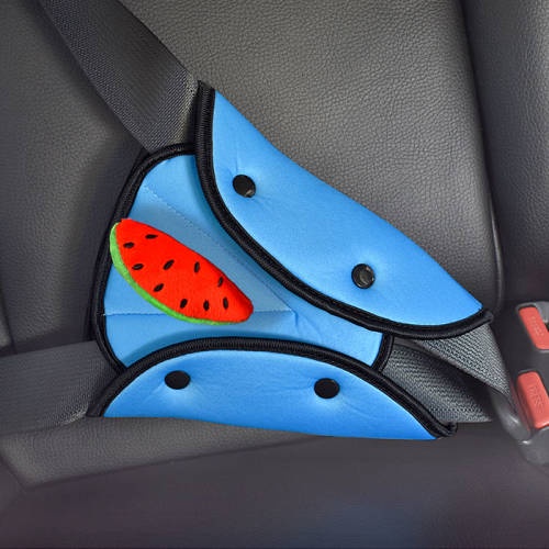 Car Cartoon Children's Seat Belt Holder Avoid Cutting into the Neck
