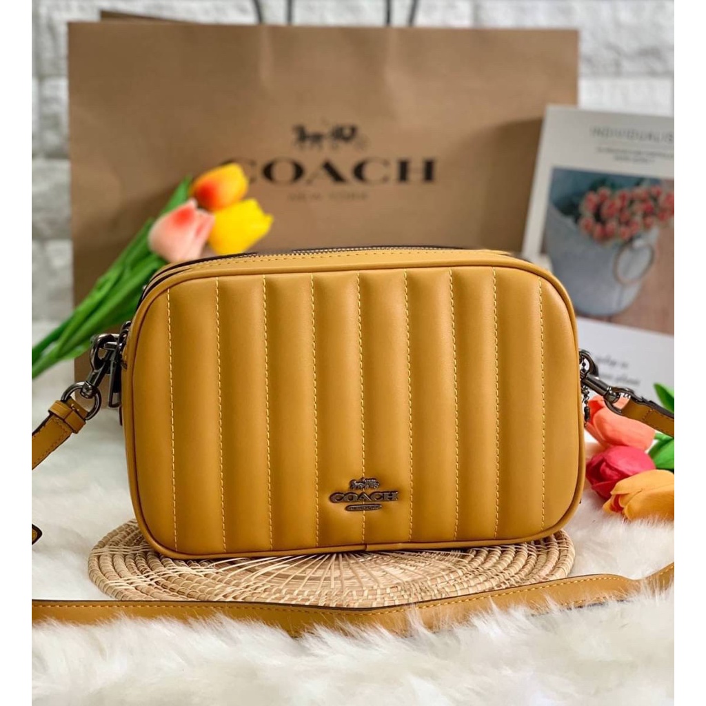 COACH Jes Crossbody With Linear Quilting((C1569) Shopee Thailand