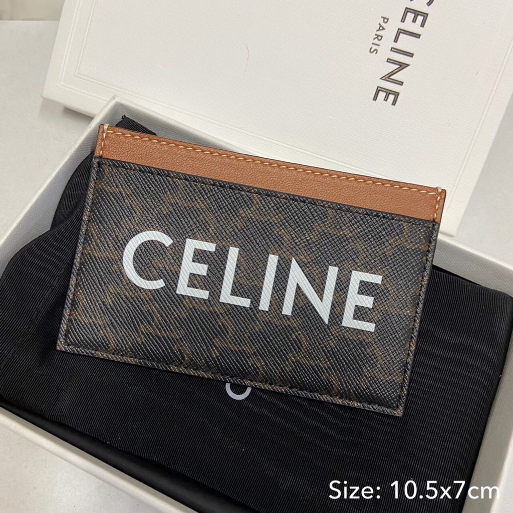 CELINE Card Holder ของแท้ 100 [ส่งฟรี] Shopee Thailand