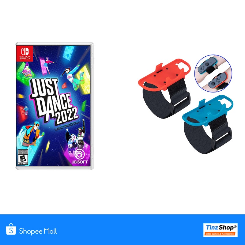 Nintendo Switch Just Dance 2022 + HBS145 Dancing Wrist Hand Strap Shopee Thailand