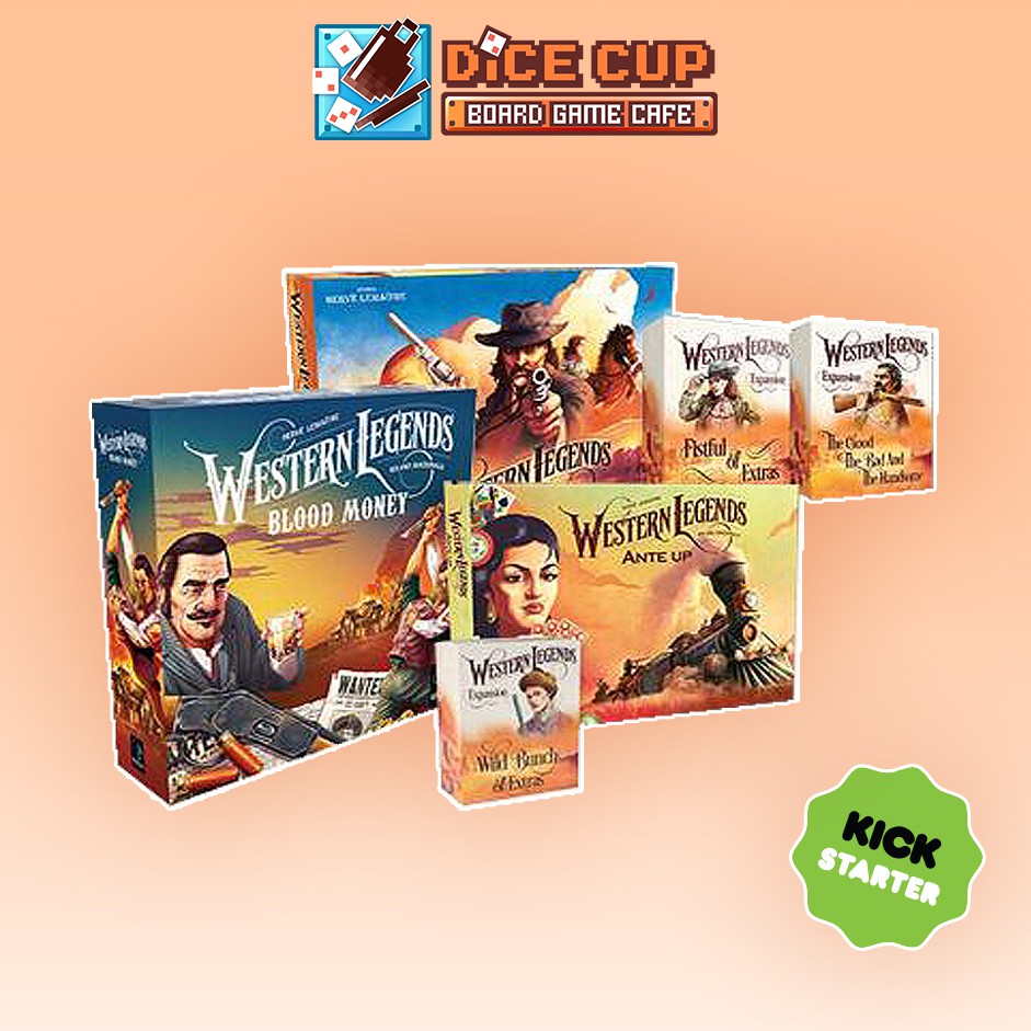 [ของแท้] Western Legends Blood Money (The Complete Saga) Kickstarter