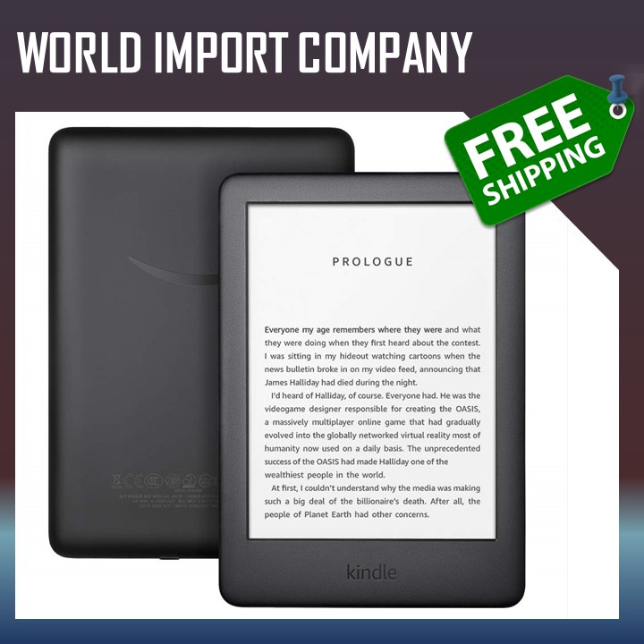 (ส่งฟรี!)Amazon New Kindle eBooks Reader (2019) ความจุ 8GB เชื่อมต่อ Wi