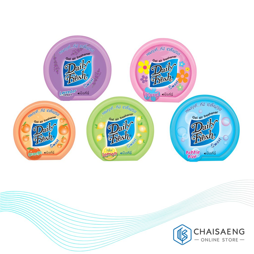 Daily Fresh Smart Gel Air Freshener เดลี่เฟรช สมาร์ท เจลน้ำหอมปรับอากาศ