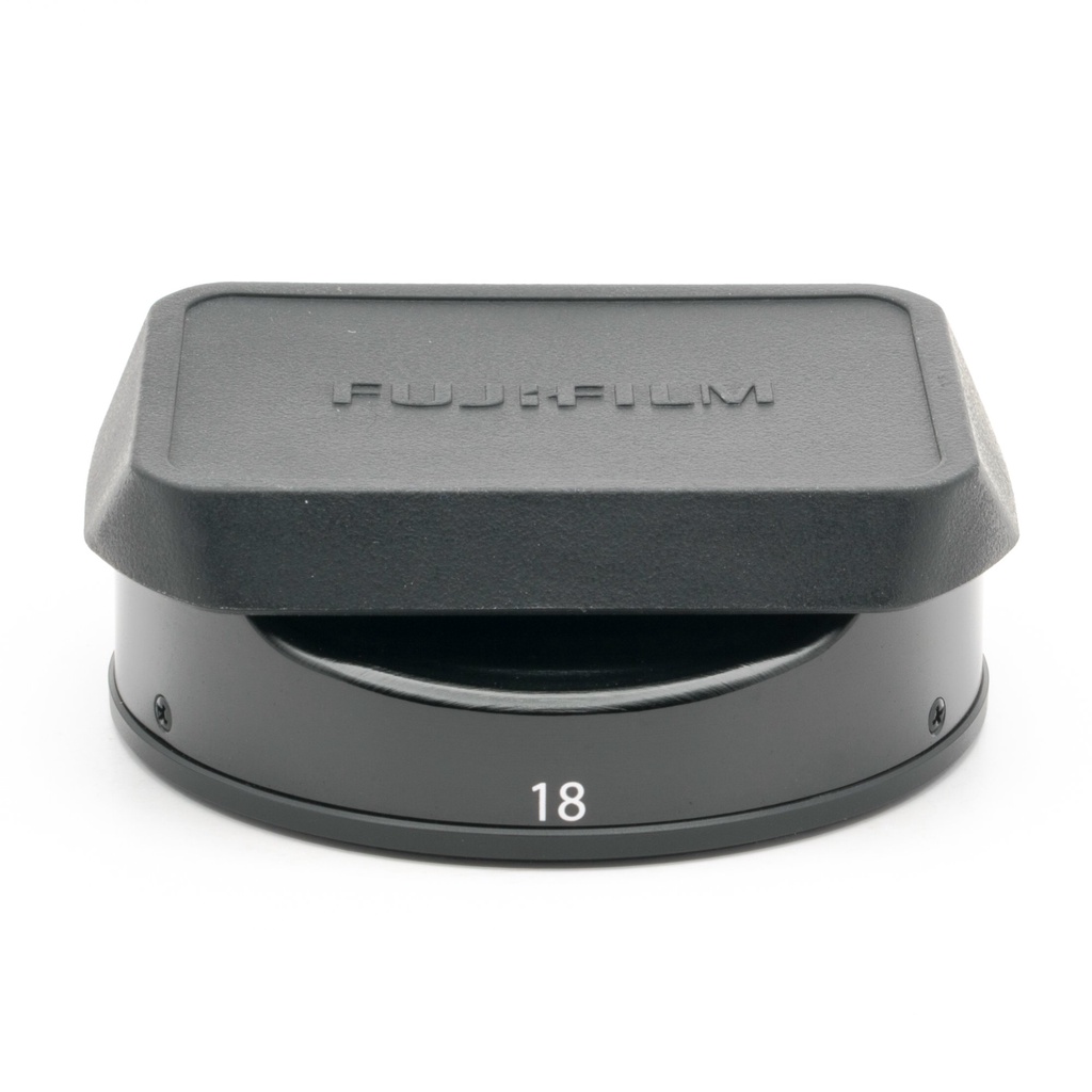 Fuji 18mm F2 Lens Hood ฮูด เลนส์ ฟูจิ 18 mm พร้อมฝาปิดยาง ของแท้