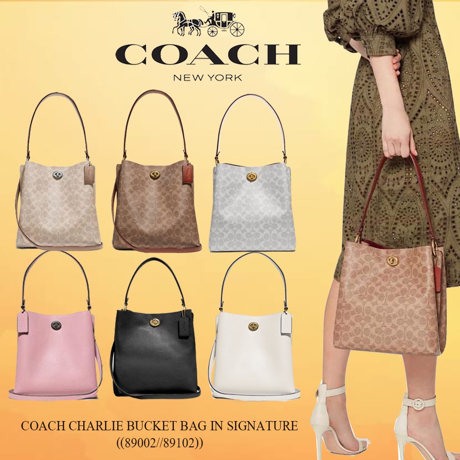 Coach Charlie Bucket Bag 21 Shopee Thailand