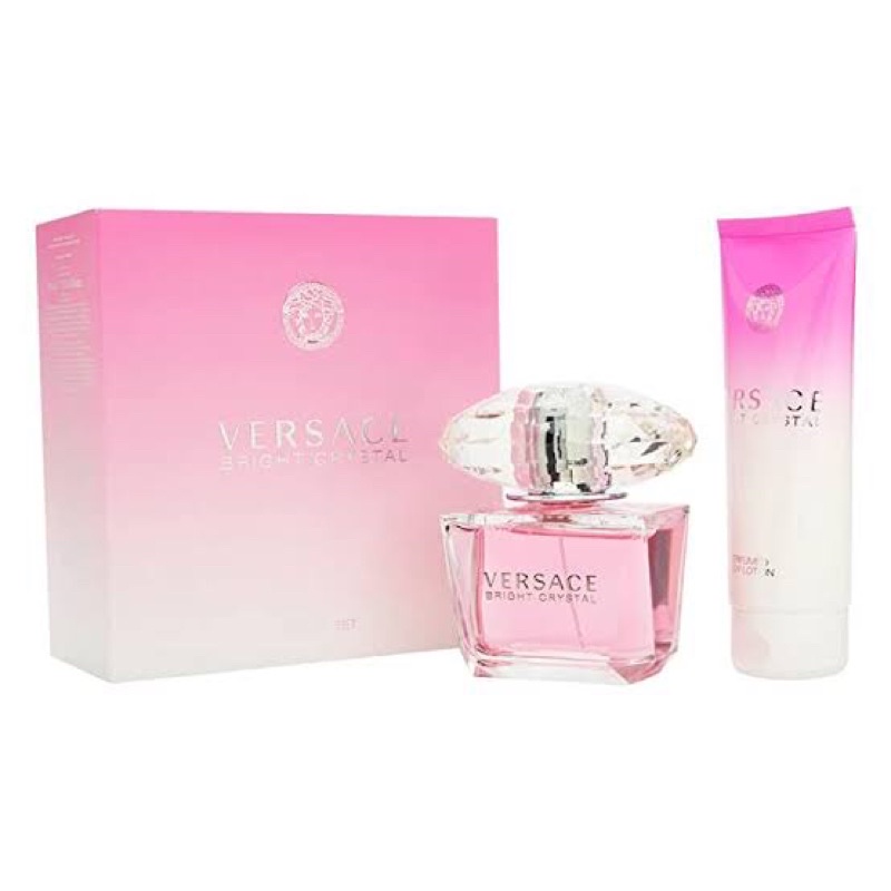 VERSACE Bright Crystal Travel Set Shopee Thailand