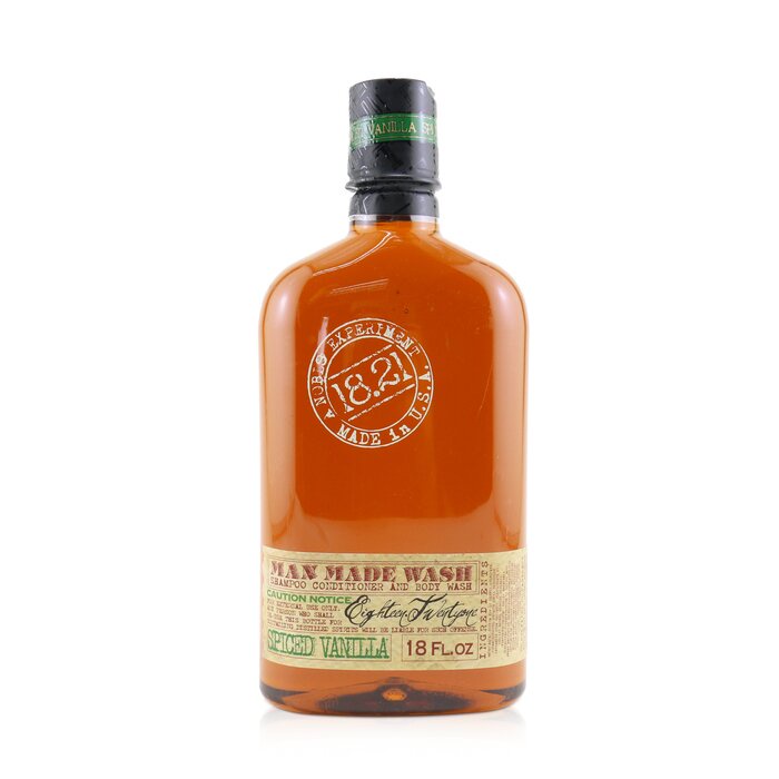 18.21 Man Made Wash Shampoo, Conditioner & Body Wash Spiced Vanilla