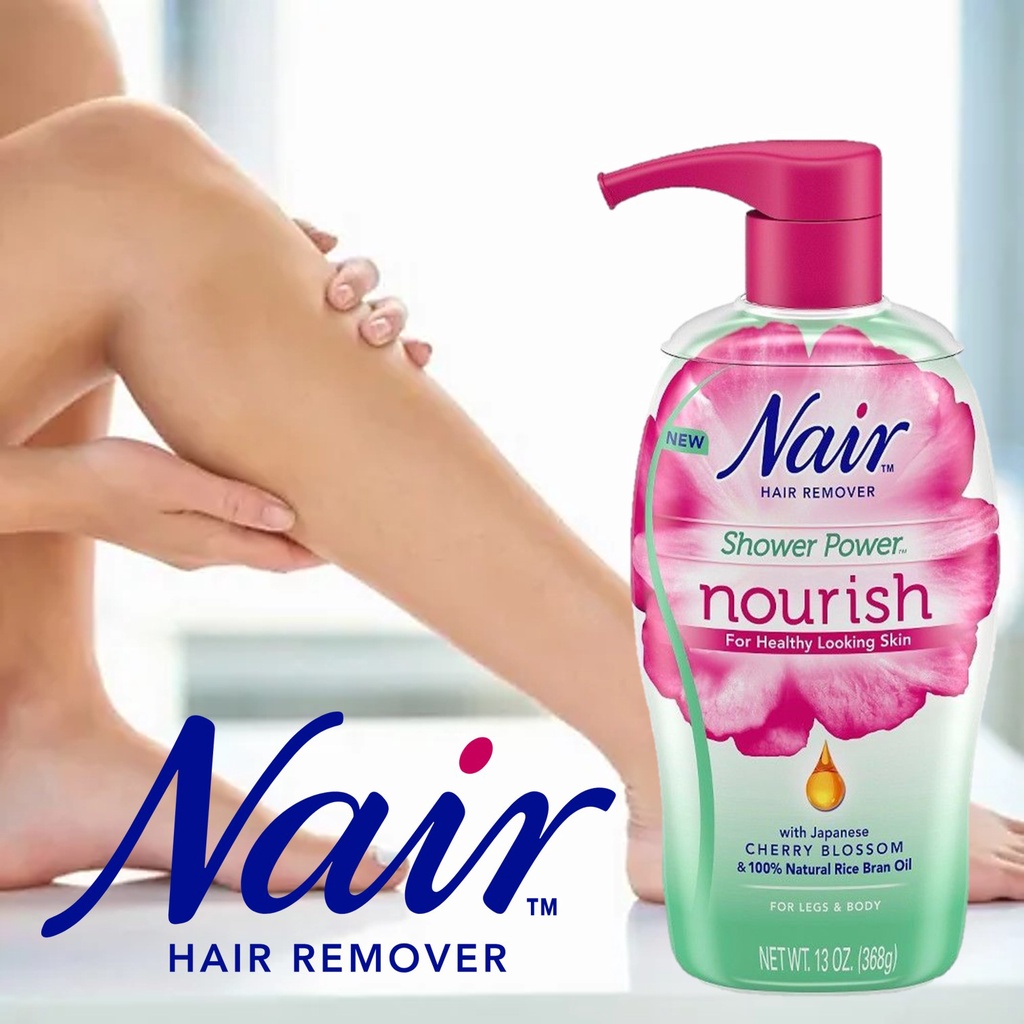 Nair Hair Remover Shower Power Nourish With Japanese Cherry Blossom