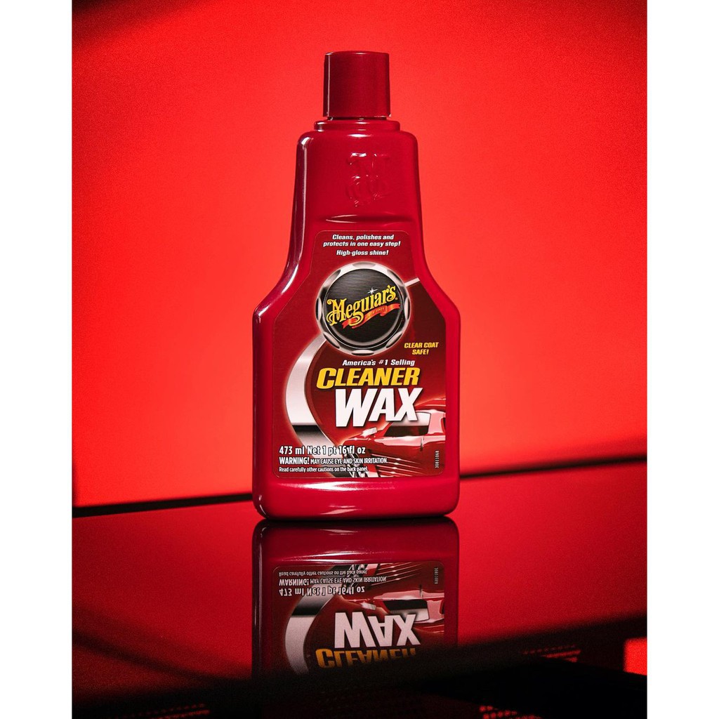 Meguiar's A1216 Cleaner Wax Liquid คลีนเนอร์แว็กซ์ แว็กซ์ขัดเคลือบสี ชนิดโลชั่น.. Shopee Thailand