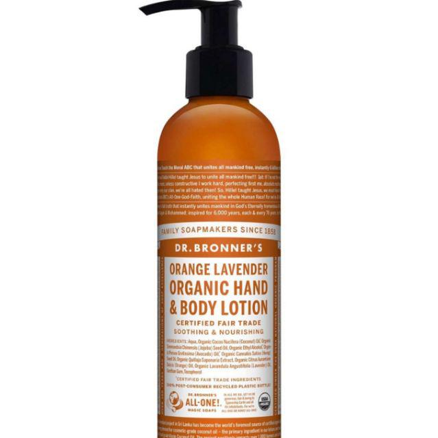 PREORDER DR. BRONNER'S Organic Hand & Body Lotion 236ml Shopee Thailand