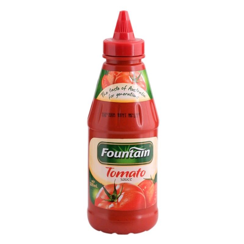 ฟาวน์เทน ซอสมะเขือเทศ Fountain Tomato Sauce 500ml. Shopee Thailand