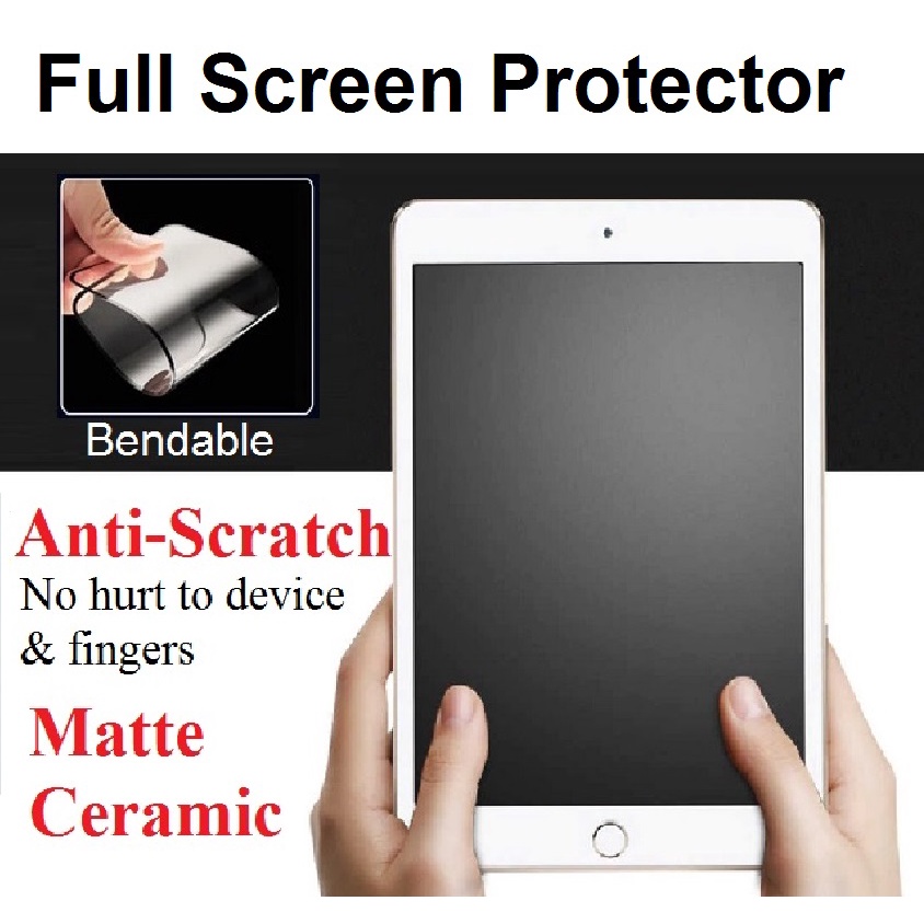 Ceramic Matte/HD Clear Full Screen Protector (iPad 2/3/4/5/6/iPad Pro 9,7/ iPadMini 1/2/3/4/5